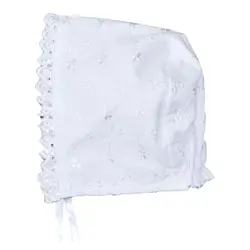 Dåbshat - Natur hvid