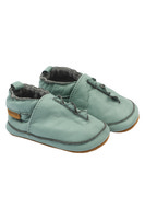 Mikk-Line Læder Slipper Dino - Green Milie