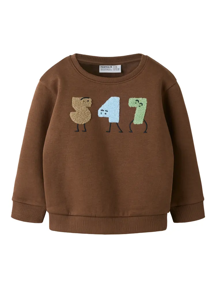 Name It Olav Sweatshirt - Pinecone - 110