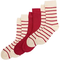 Minipop Chili Pepper Mix Strømper Bambus (3-pak) - Str. 23/26