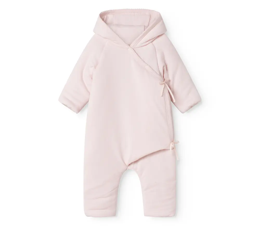 product-Rex - Vatteret Baby Heldragt - Rosa - 56/62