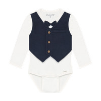 Minymo Langærmet Body - Snow White