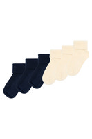 MiniPop Mee Bamboo Strømper 6-Pak - Navy