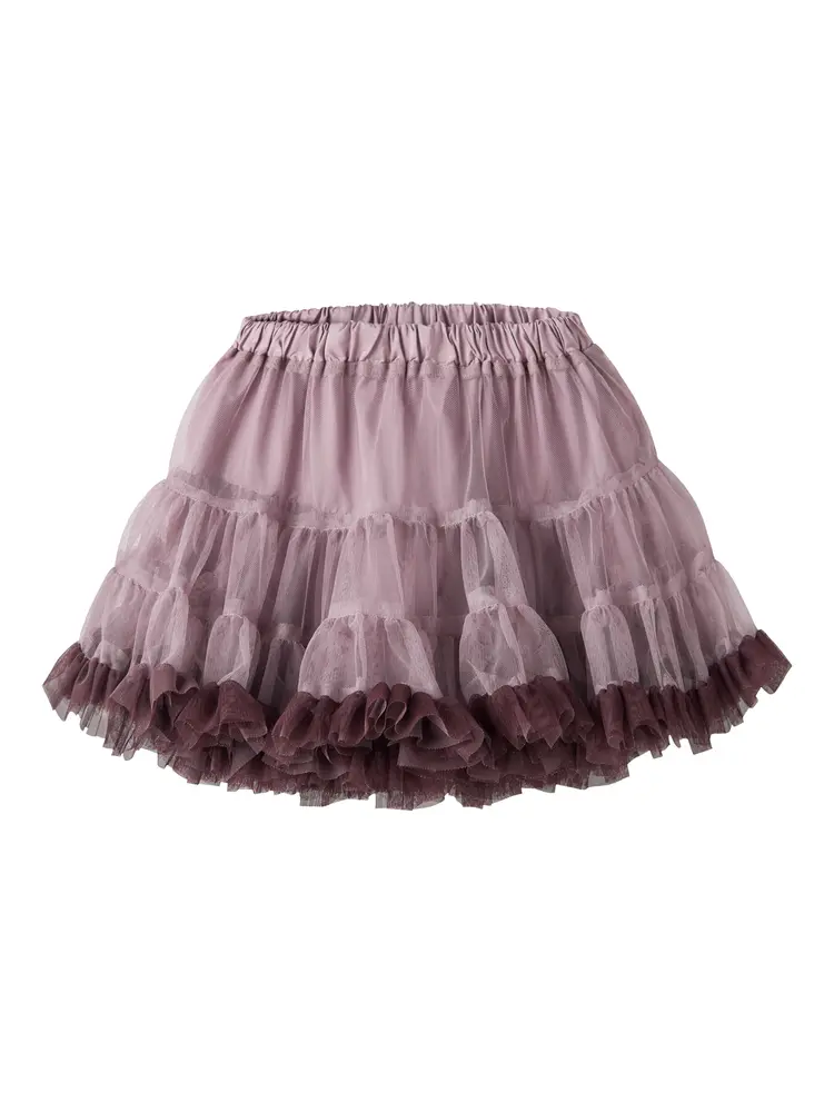 Name It Rona Tulle Nederdel - Mauve Shadows - 98