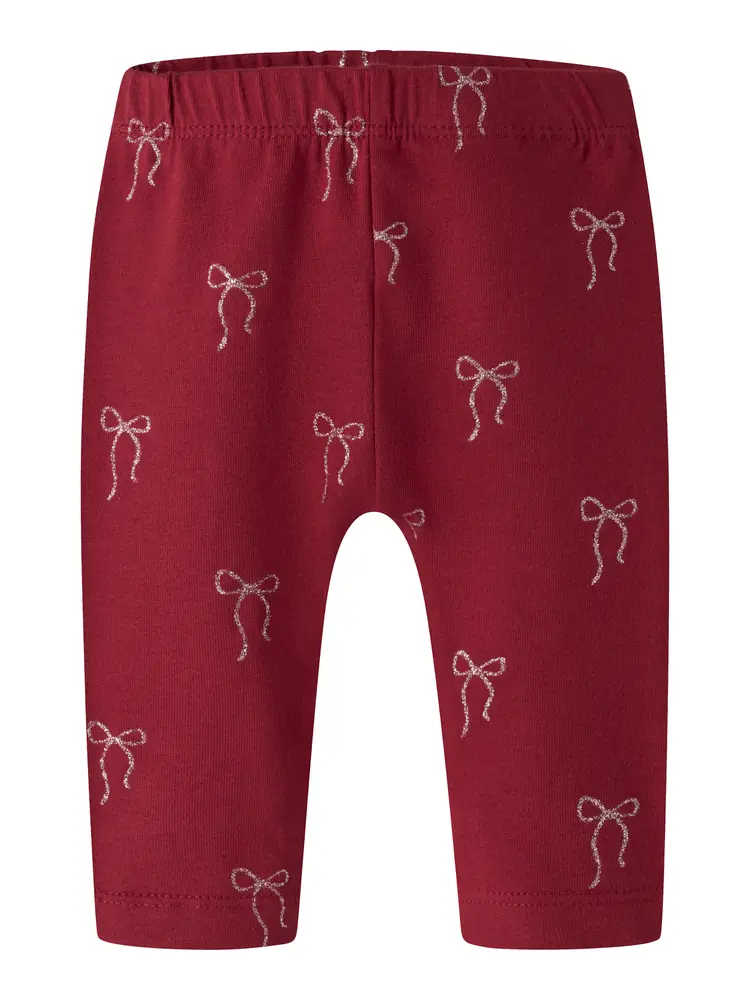 Name It Ratia Leggings - Red Dahlia - 68
