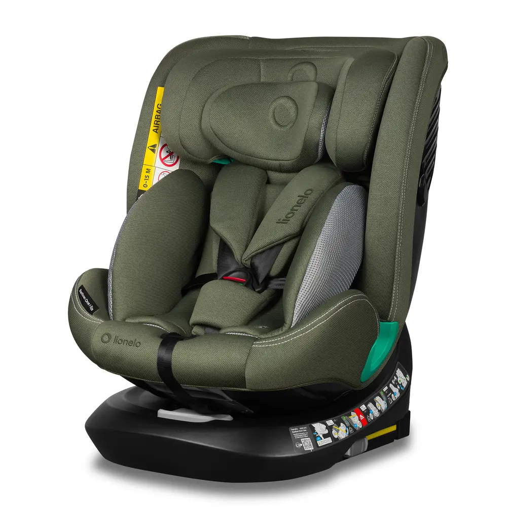 Lionelo Bastiaan One i-Size Autostol Green Olive