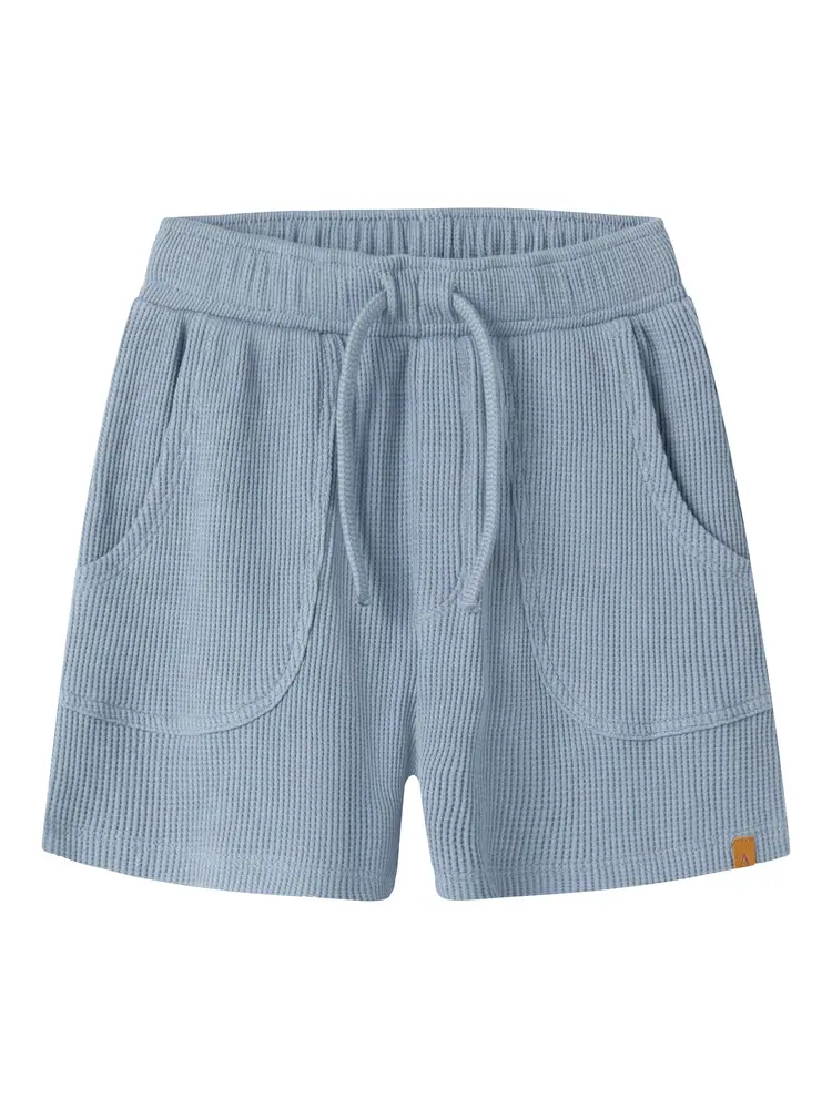 Lil' Atelier Harun Sweat Shorts Dusty Blue 92