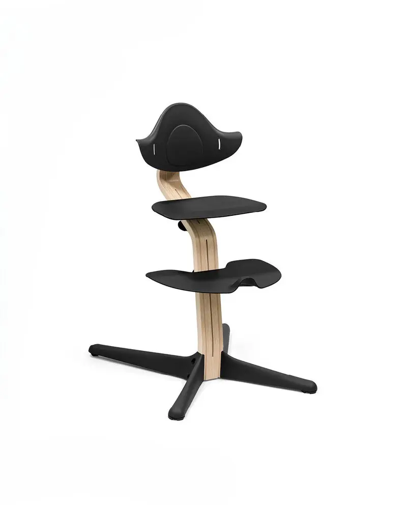 Stokke Nomi Højstol - Natural Black