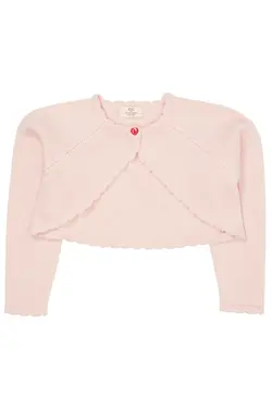 BOLERO M. HJERTE KNAP - SOFT PINK - SOFT PINK / 98