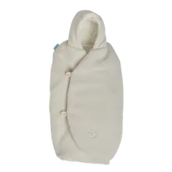 Barnevognsdragt- Teddy White