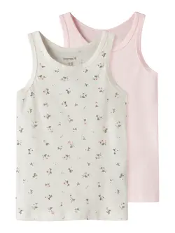 Name It Undertrøjer - Noos - 2-pak - NmfTank - Jet Stream