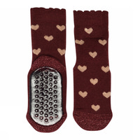 MP Denmark Rosalia Strømpe Anti-Slip - Wine Red