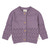 Strikket Cardigan - Lilac fog