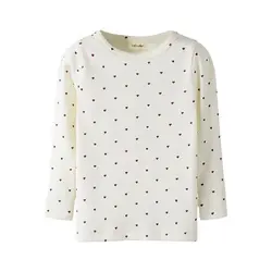 Lil' Atelier Bluse - NmfGago - Coconut Milk/Heart