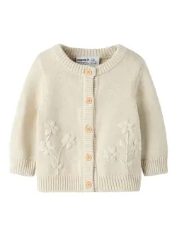 Toana Strik Cardigan - Peyote melange billede