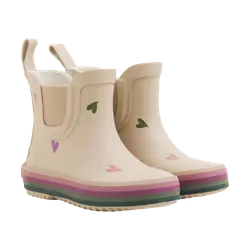 Korte Gummistøvler - W. Badges - White Pepper - 21