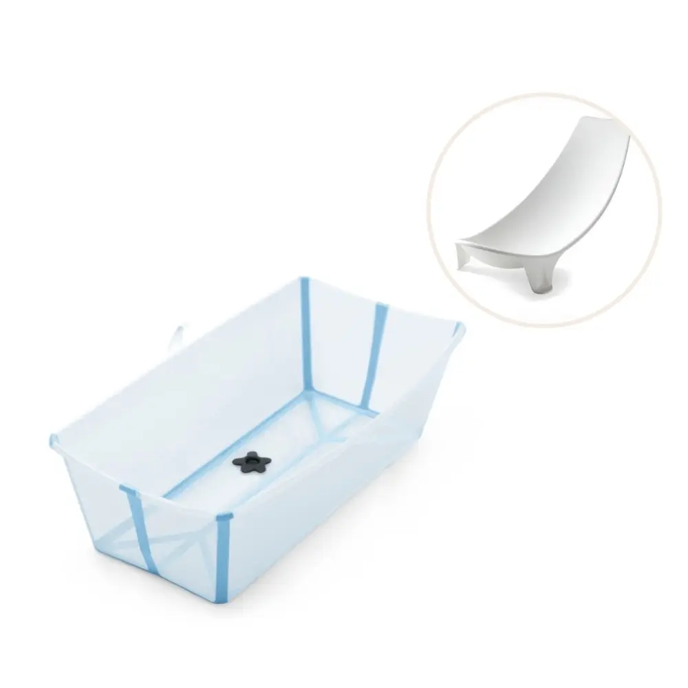 product-Flexi Bath XL inkl. newborn support - Ocean blue