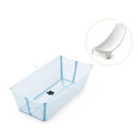 Flexi Bath XL inkl. newborn support - Ocean blue