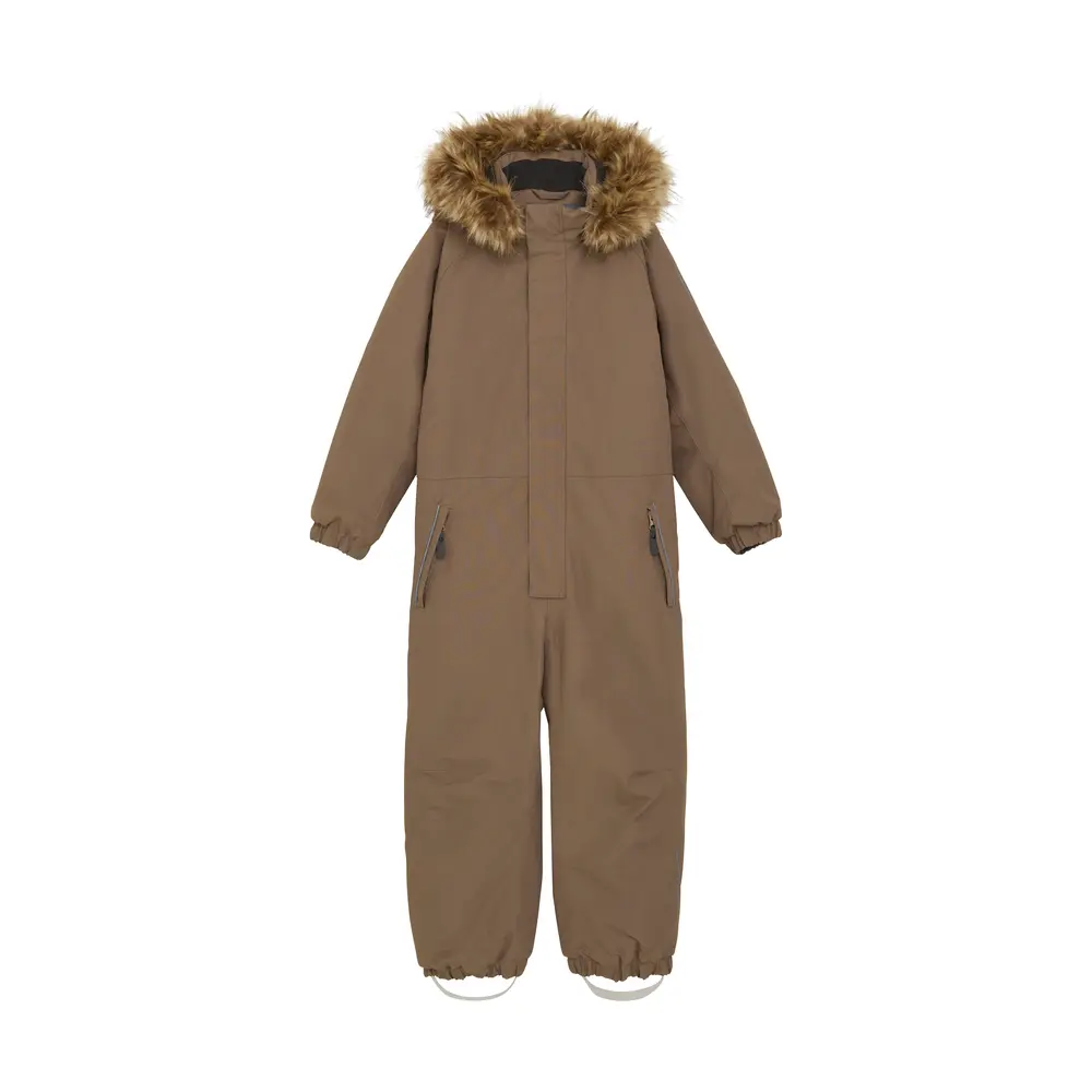 Flyverdragt m. Fake Fur - 2563 - 128