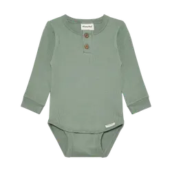 Langærmet Rib Body - Lily Pad - 68