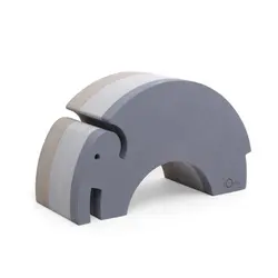 bObles - Elefant tumlemøbel - Stor - Blå