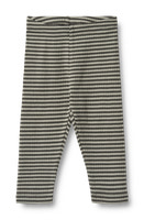 Jules Jersey Leggings - Winter forest stripe
