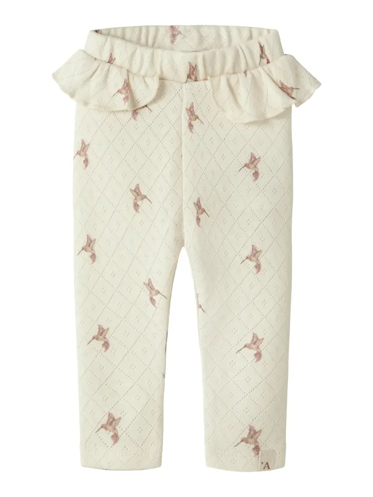Lil' Atelier Rachello Sig Slim Leggings - Turtledove - 86