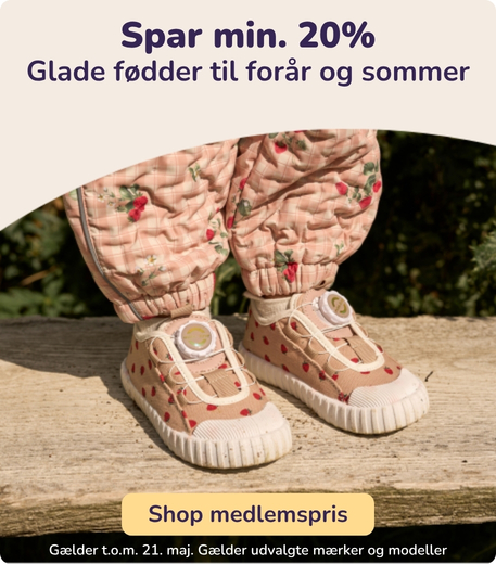 Spar min. 20% på sko og sandaler til børn