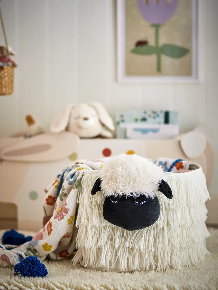 product-Dolly Kurv, Hvid, Polyester