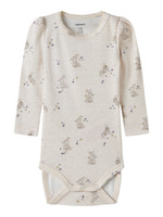 Diakab Langærmet Body - Peyote Melange