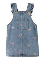 Name It Faith Spencer Kjole - Medium Blue Denim