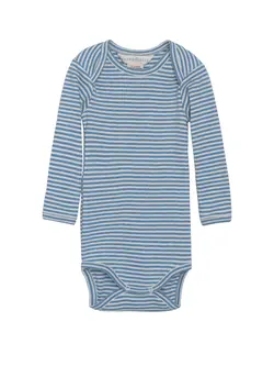 Baby Stribet Body - AZURSTRIPE - 56