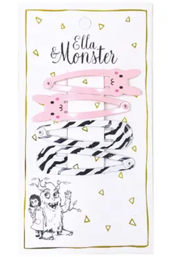 Hårclips Rabbit Combi