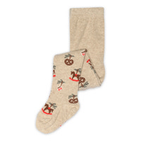 Julle strømpebukser - Beige Melange