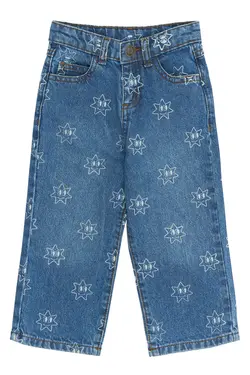 Ripley Wide Jeans - BLUE DENIM - 104