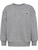 Loose Crewneck Trøje - Grey Melange