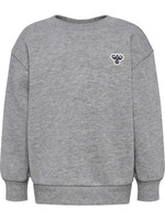 Loose Crewneck Trøje - Grey Melange