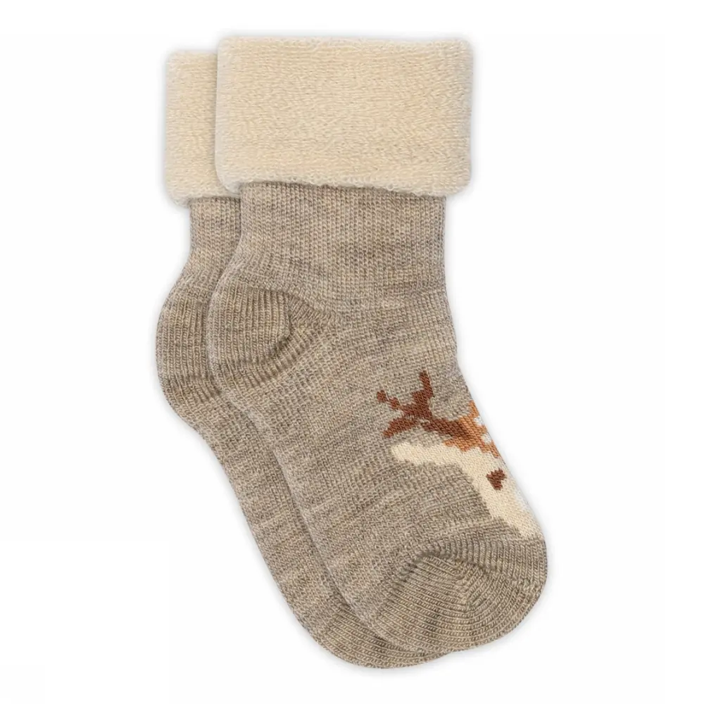 MP Denmark Ollie Strømpe - Light Brown Melange - 17/18