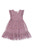 The New Siblings Vadia Mesh Kjole - Elderberry