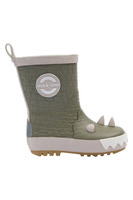 Gummistøvle - 3D Drage - Dusty Olive