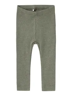 Name It Leggings - Noos - Rib - NbnKab - Dusty Olive