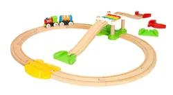 BRIO MY FIRST Togbane - 18 dele - Multifarvet 33727