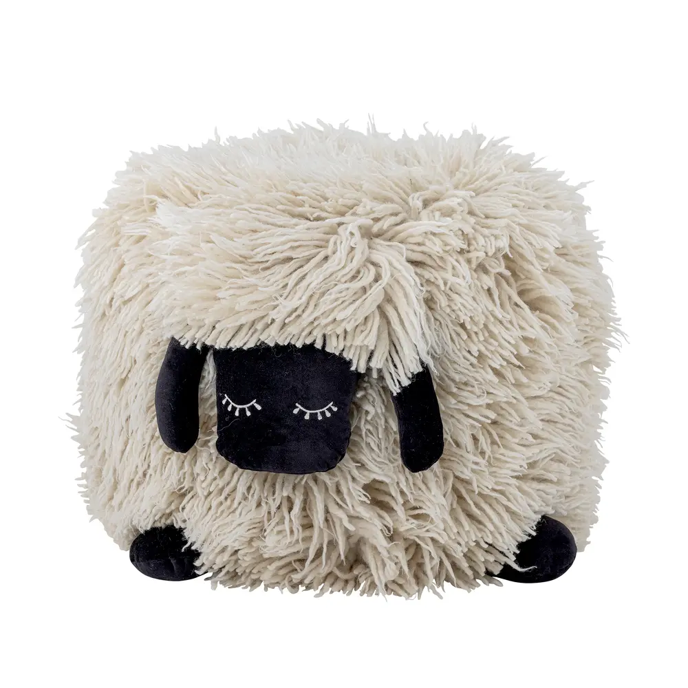 Bloomingvillemini Dolly Puf Hvid Uld