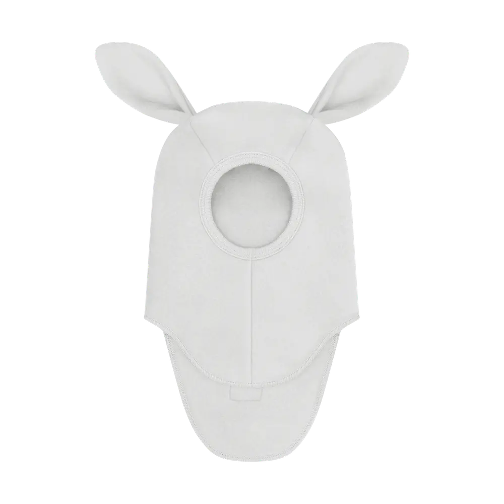 Huttelihut Uld Fleece Elefanthue m. Øre - Tofu - 48