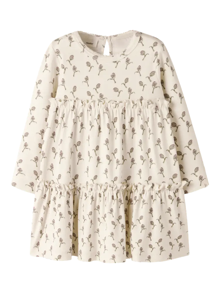 Lil Atelier Kjole - NmfGayo - Turtledove/Artichoke