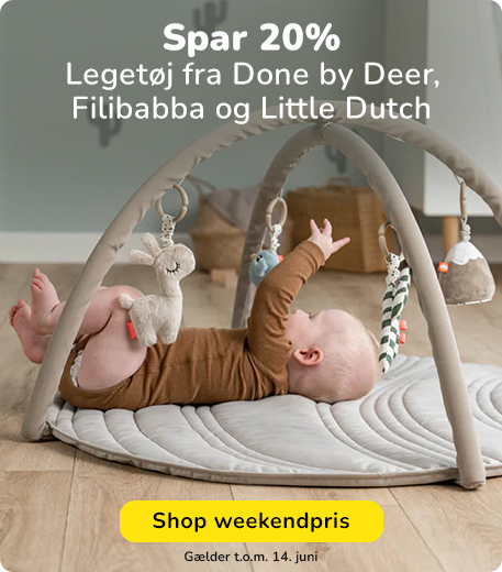 spar 20% på udvalgt legetøj denne weekend