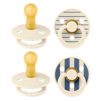 Studio Colour Sut 4pk Latex Str 2 - Pin Ivory/Blue