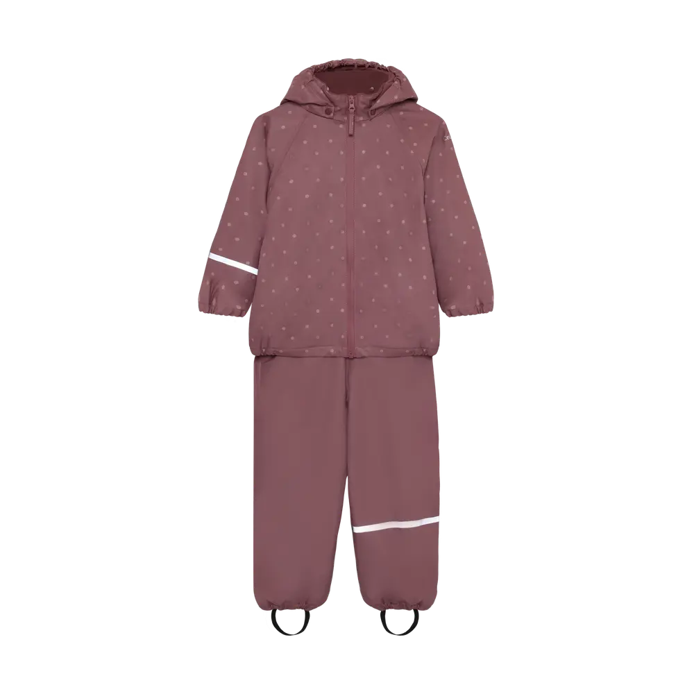 Celavi Regn Sæt m. Fleece - Rose Brown - 100