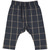 Check bukser med tern - Night blue/ Cashmere