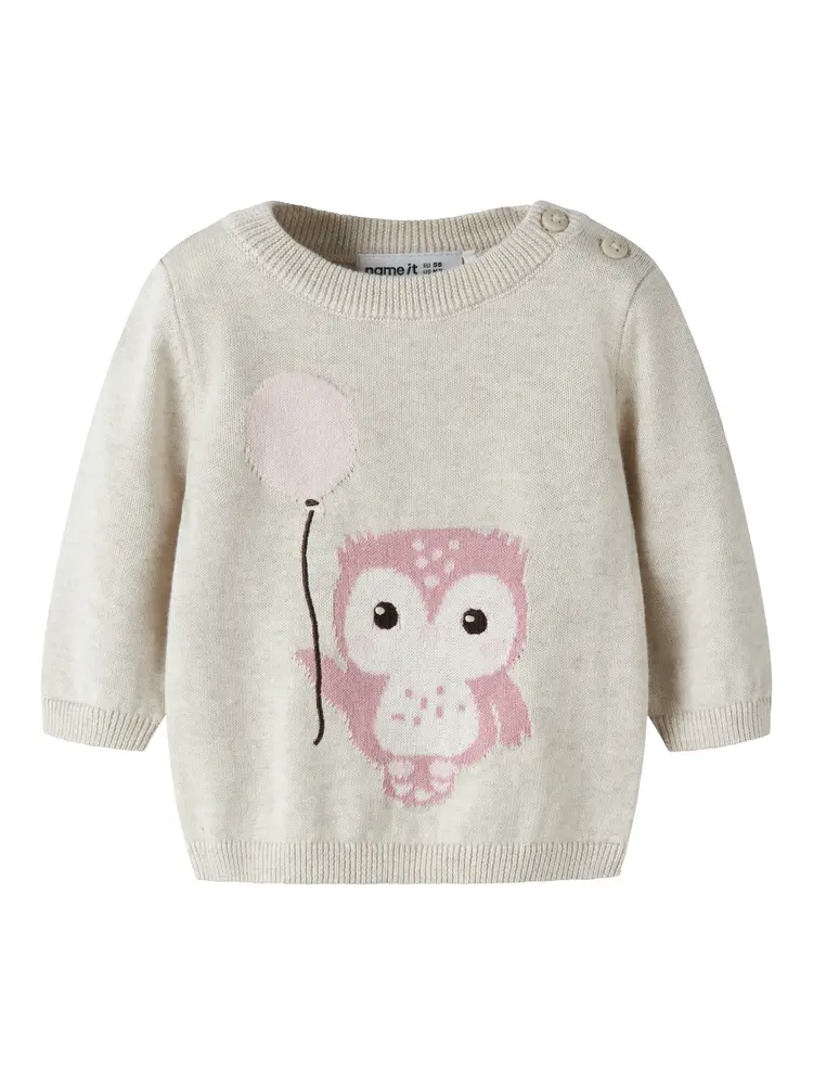 Name It Ninette Sweater - Peyote Melange - 86